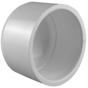 8 in. Slip Cap PVC