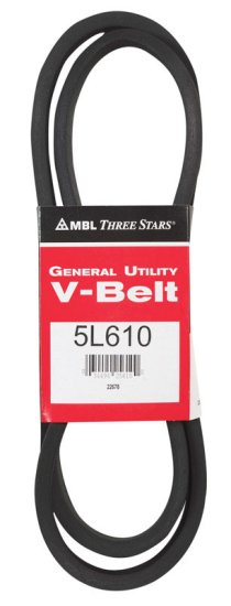 General Utility V-Belt 0.63 in. W x 61 in. L