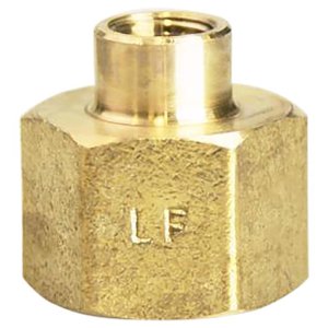 (image for)  1/2 in. FPT X 1/8 in. D FPT Brass Reducing Coupling