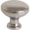 (image for) 1-1/4 in. Polished Chrome Cabinet Knob (5-Pack)