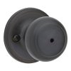 Venetian Bronze Privacy Knob Right or Left Handed Cove