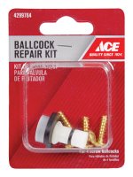 4 Screw Ballcock Repair Kit White Plastic