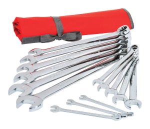 Crescent 12 Point Metric Combination Wrench Set 14.9 in. L 15 pk