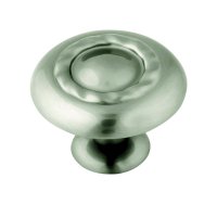 Inspirations Round Cabinet Knob 1-1/4 in. Dia. 1-1/16 in