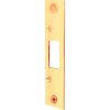 4.9 in. H x 1.1 in. L Brass-Plated Brass Steel Deadbo