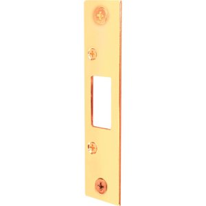 4.9 in. H x 1.1 in. L Brass-Plated Brass Steel Deadbo