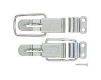 Zinc-Plated Zinc Lockable Drawer Catch 2 pk