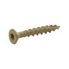 8 X 1-1/4 in. L Star Flat Head Deck Screws 25 lb