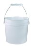 (image for) White 1 gal. Plastic Bucket