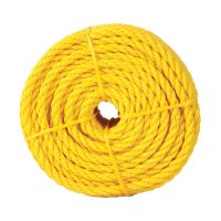 1/2 in. D X 100 ft. L Yellow Twisted Polypropylene Rope