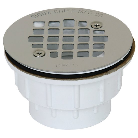 2 in. Dia. PVC Shower Drain