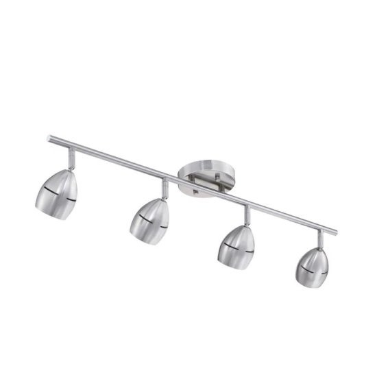 Borgata Brushed Nickel Silver 4 lights Pendant Light