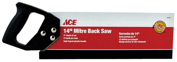 14 in. Mitre Back Saw 12 TPI