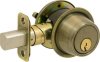 (image for) Antique Brass Single Cylinder Deadbolt