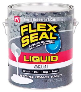 Satin White Liquid Rubber Sealant Coating 1 gal.