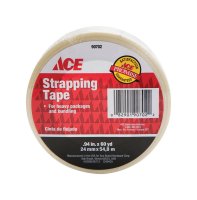 0.94 in. W x 60 yd. L Strapping Tape Clear