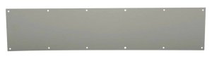(image for) 6 in. H X 30 in. L Satin Nickel Kickplate