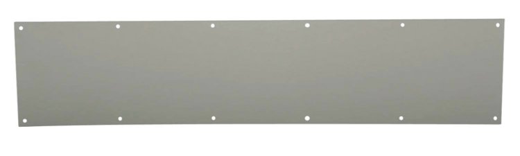 (image for) 6 in. H X 30 in. L Satin Nickel Kickplate