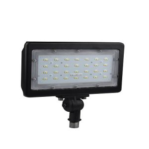 LED FLOOD LIGHT, 50W, 5700K, 7,100 LUMENS STALK Knuckle Mount