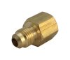 3/8 in. Flare x 1/4 in. Dia. FPT Brass Adapter