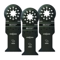 3-3/4 in. L High Carbon Steel Oscillating Saw Blade 3 pk