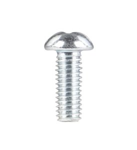 No. 10-32 x 1/2 in. L Combination Round Head Zinc-Plated