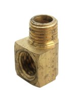 1/8 in. FPT x 1/8 in. Dia. MPT Brass 90 Degree Street Elbow