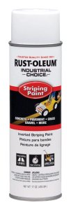 (image for) Industrial Choice White Inverted Striping Paint 18 oz.