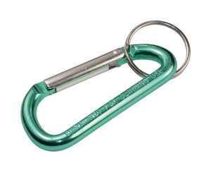 Hillman Aluminum Multicolored Carabiner Clip Hook Key Chain