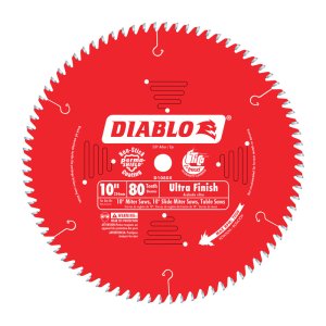 10 in. Dia. x 5/8 in. Carbide Tip Circular Saw Blade 80 t