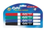 Assorted Dry Erase Marker 4 pk