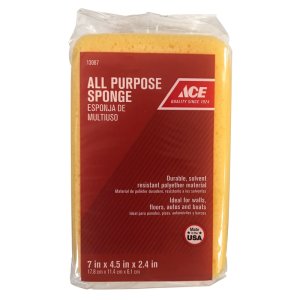 Ace Medium Duty Sponge For All Purpose 7 in. L 1 pc