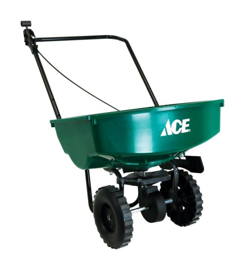 Push Spreader For Fertilizer 65 lb.