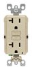 GFCI 20 amps Smartlock Pro 125 V Duplex Ivory Outlet 5-20