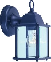 (image for) Outdoor Wall Lantern Aluminum Black