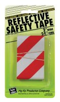 24 in. Rectangle Red/Silver Reflective Safety Tape 5 pk