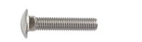 1/2 in. Dia. x 2-1/2 in. L Stainless Steel Carriage Bolt
