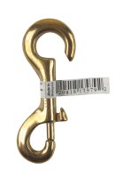 3/8 in. Dia. x 3-13/32 in. L Polished Bronze Open