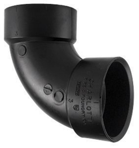 2 in. Hub x 2 in. Dia. Hub ABS 90 Degree Elbow