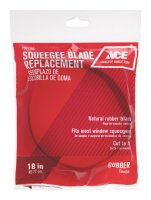 18 in. Rubber Squeegee Replacement Blade