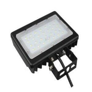 LED FLOOD LIGHT, 50W, 5700K, 7,100 LUMENS STALK Yoke Bracket