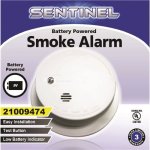 Battery Operated Smoke Detector with Ion Sensor