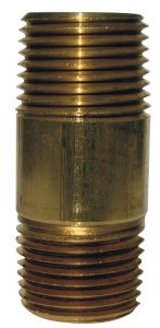 1/8 in. MPT x 1/8 in. Dia. x 1-1/2 in. L MPT Brass Nipple