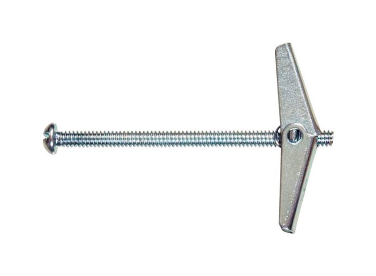 Fas-N- Tite 3/8 in. Dia. x 6 in. L Round Steel Toggle Bo