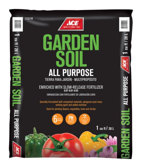 Garden Soil Bag 28 L 1 cu. ft.