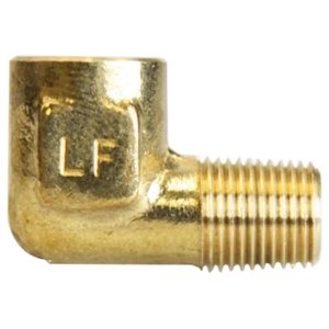 (image for)  1/8 in. FPT X 1/8 in. D MPT Brass 90 Degree Street Elbow