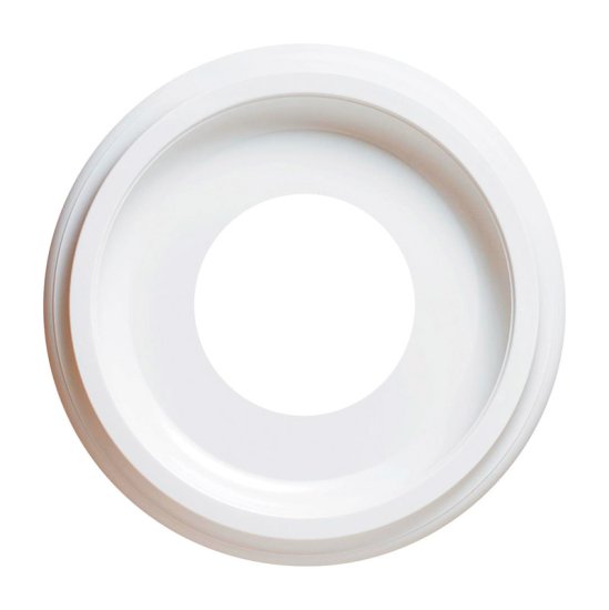 10 in. Dia. White Ceiling Medallion