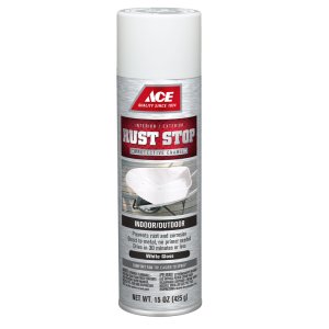 Rust Stop Gloss White Spray Paint 15 oz.