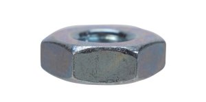 12 in. Zinc-Plated Steel SAE Screw Nut 100 pk