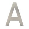 4 in. Silver Brass Screw-On Letter A 1 pc.